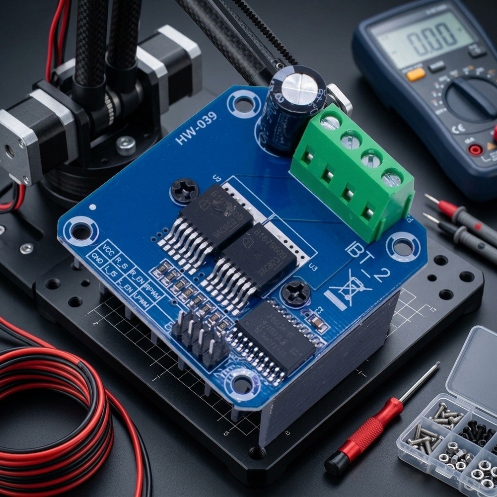 Modul Penggerak Motor Dual H-B - Motor Driver Module ulasan dan harga