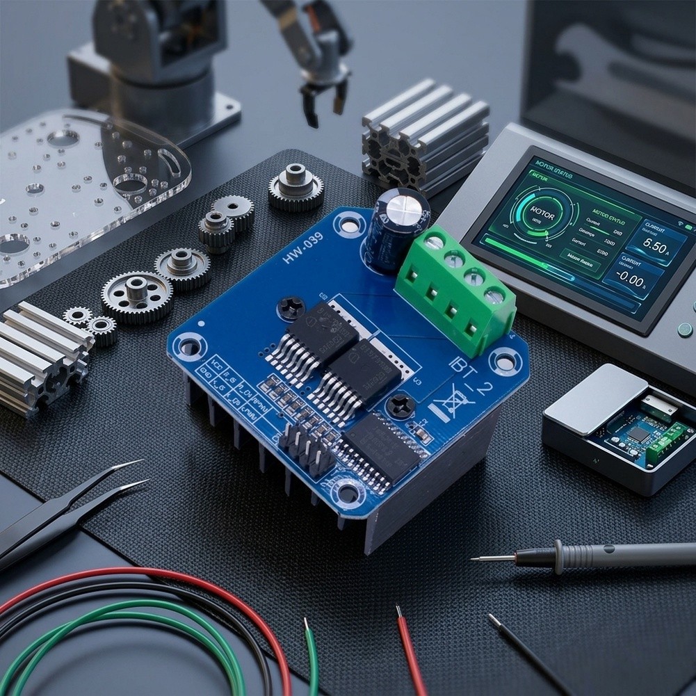 Modul Penggerak Motor Dual H-B - Motor Driver Module ulasan dan harga