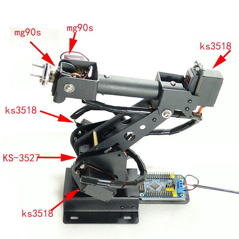 Lengan Robot 6 DOF ABB Lengan  - Robot Arm Kit ulasan dan harga