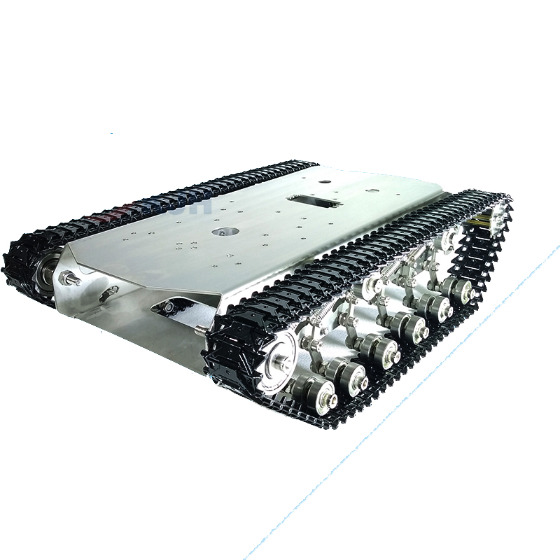Tank RC Big Load TS600 dengan  - Tracked Robot Chassis ulasan dan harga