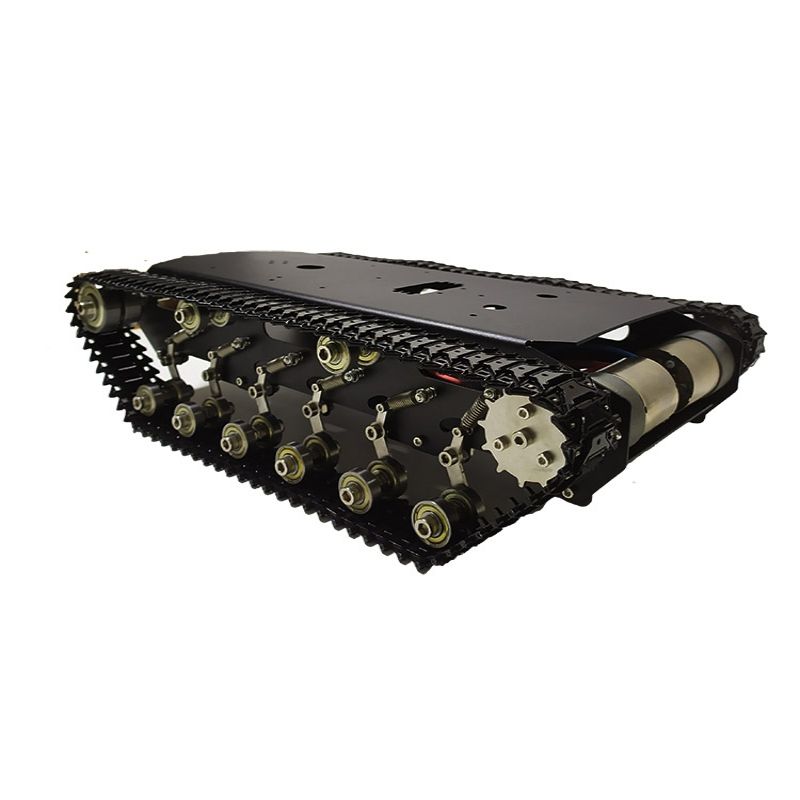 Tank RC Big Load TS600 dengan  - Tracked Robot Chassis ulasan dan harga