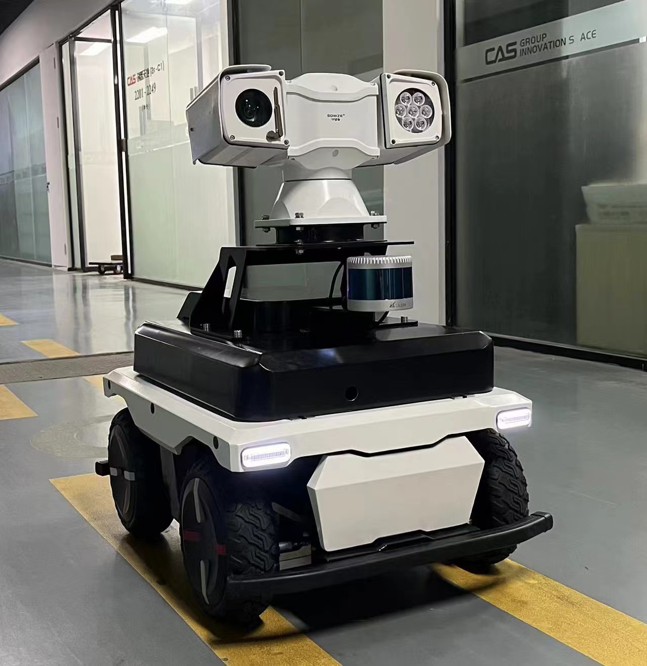 Platform UGV Listrik 4 Roda, S - Robot Chassis ulasan dan harga